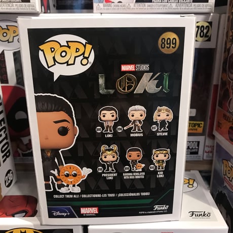 【USA直輸入】POP!　MARVEL　LOKI 　ラヴォナ　ミスミニッツ　899　FUNKO　ファンコ　フィギュア　マーベル　DISNEY+　ロキ　ディズニープラス　ドラマ  　TVA