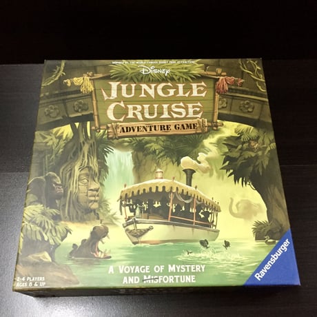 【USA直輸入】Disney ジャングルクルーズ Jungle Cruise　ディズニー　ファミリー向け ボードゲーム
