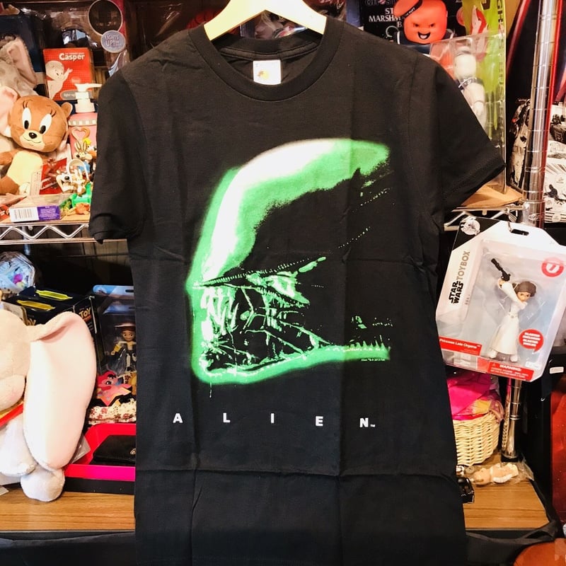 USA直輸入】映画 エイリアン ヘッド Tシャツ Sサイズ ビックチャップ 