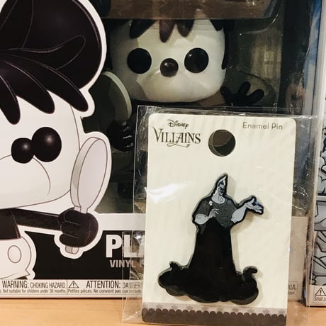 【USA直輸入】DISNEY　ヘラクレス　ハデス　全身柄　ブラック ピン　ピンズ　ピンバッジ　ディズニー　ヴィランズ　オリンポス　ゼウス