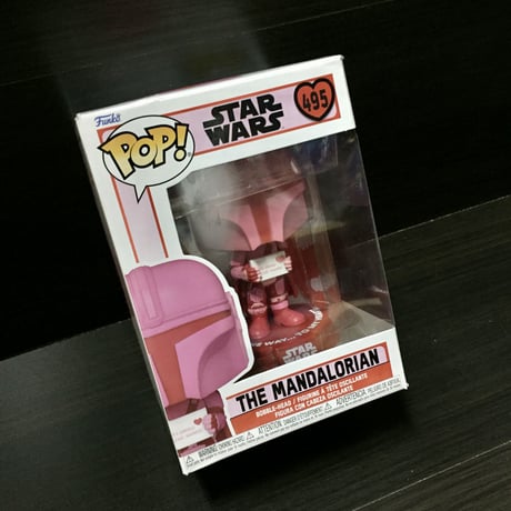 【USA直輸入】POP!　STARWARS　スターウォーズ　マンダロリアン　バレンタイン　495　FUNKO　ファンコ　フィギュア