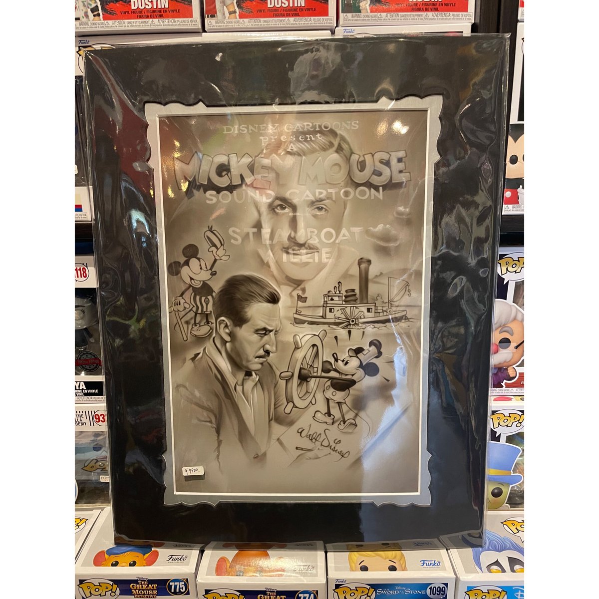 USA直輸入】Disney ウォルト ディズニー ミッキー 蒸気船