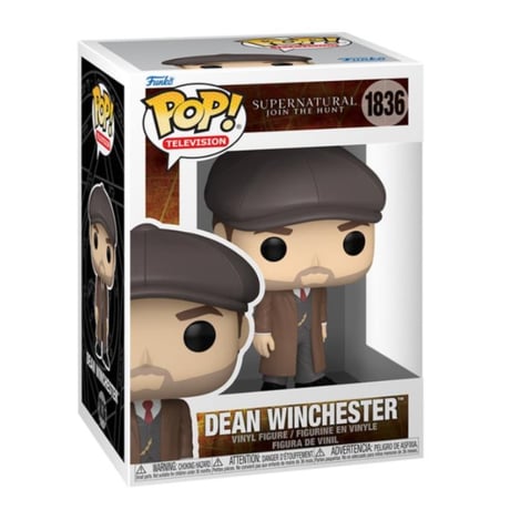 ※ご予約　【USA直輸入】　POP！  スーパーナチュラル　ディーン　ウィンチェスター　1836　ポップ　フィギュア　FUNKO　ファンコ　海外ドラマ　ジェンセン　アクレス　スパナチュ