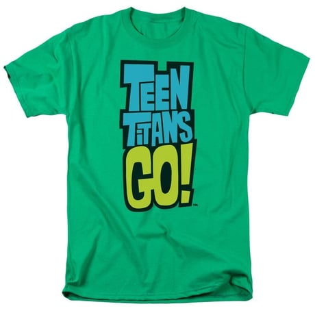 【USA直輸入】ティーンタイタンズ　ＧＯ　ロゴ　Ｔシャツ　Sサイズ　ロビン　　カートゥーン　ネットワーク　TEEN TITANS GO