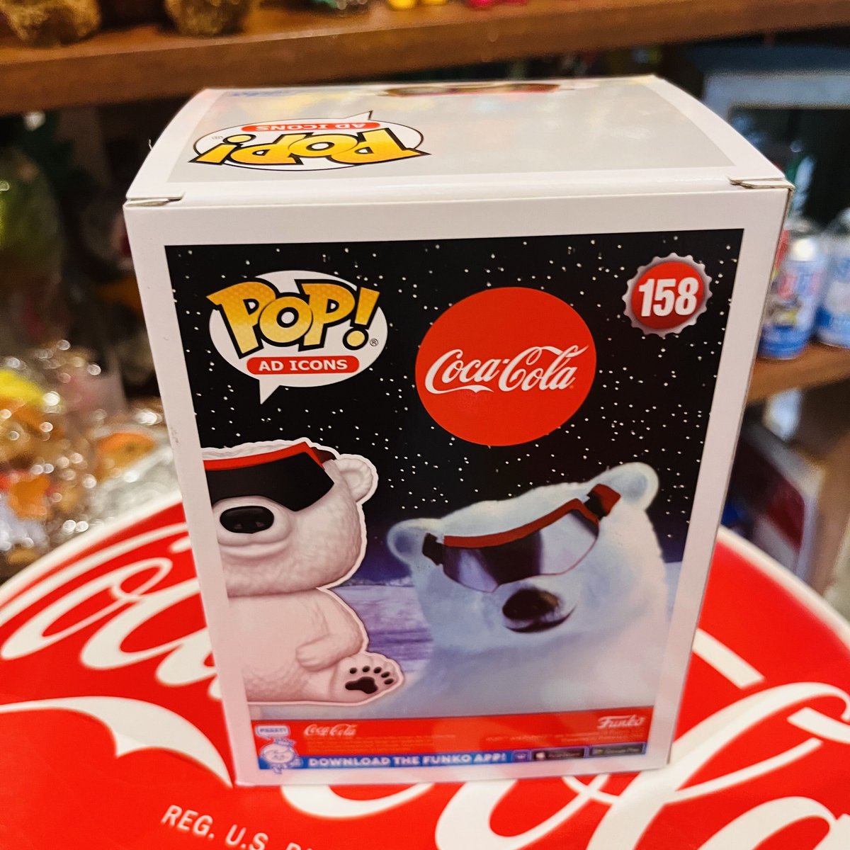 USA直輸入】POP! コカ コーラ 90年代 ポーラーベア サングラス USA直輸入】POP! コカ コーラ 90年代 ポーラーベア サングラス