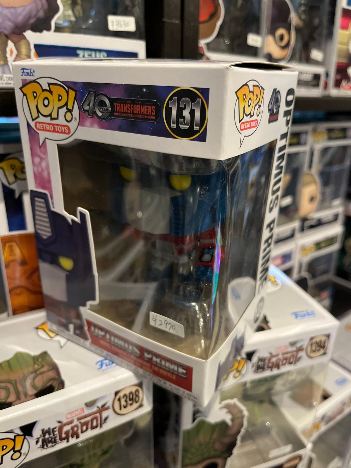 USA直輸入】POP! レトロトイズ トランスフォーマー オプティマス