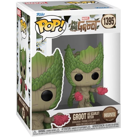 【USA直輸入】POP!　MARVEL　グルート　WA　ARE　GROOT　スカーレットウィッチ 1395　FUNKO　ファンコ　Scarlet Witch　ワンダ　ガーディアンズ