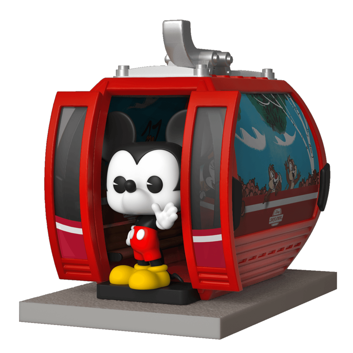 USA直輸入】 POP! Rides DISNEY スカイライナー に乗る ミッキー