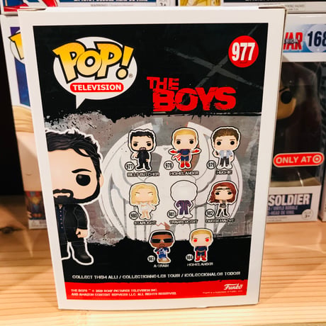 【USA直輸入】POP!　The Boys　ザ　ボーイズ　ウィリアム　ビリー　ブッチャー　ポップ！　977　FUNKO　ファンコ　フィギュア　ヴォート　アマプラ カール・アーバン