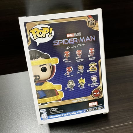 ●【USA直輸入】POP!　MARVEL　スパイダーマン　ノーウェイホーム　ドクター　ストレンジ　1162　FUNKO　ファンコ　フィギュア　マーベル　ベネディクト カンバーバッチ