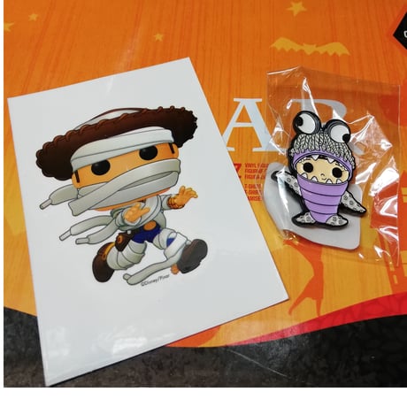 【USA直輸入】PIXAR　FUNKO　ハロウィーン　エクスクルーシブ ボックス　POP！　フィギュア　ポップ ＆ Tシャツ ＆ ピンズ ＆ シール　モンスターズインク　トイストーリー　ディズニー