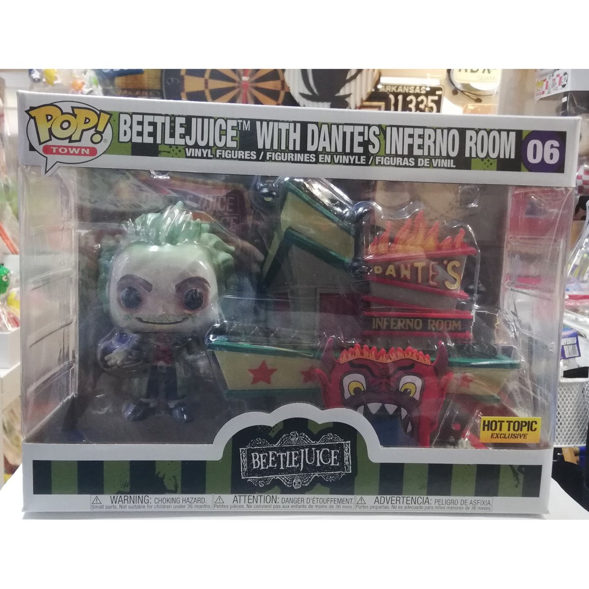 USA直輸入】POP! Town : Beetlejuice ビートルジュース ＆ DAN...