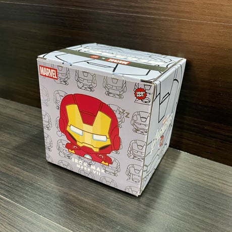 【USA直輸入】MARVEL　MEGAMOJI　メガモジ　アイアンマン　ビニール　バスト　フィギュア　マーベル　DISNEY　100％　ソフト　トニー　スターク