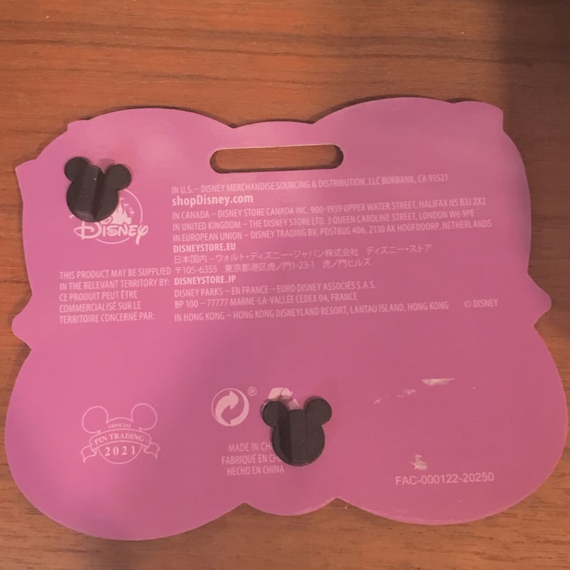 USA直輸入】Disney 塔の上のラプンツェル ピンバッチ 2点 セット