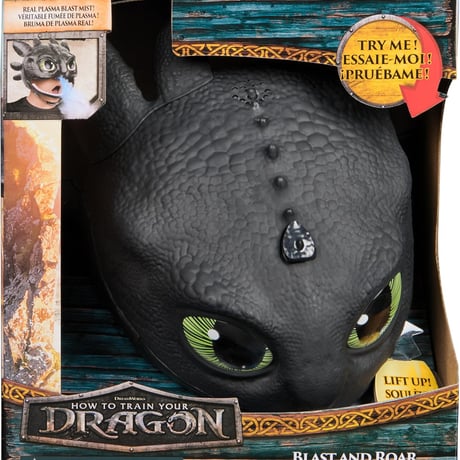 【USA直輸入】　　ドリームワークス　ヒックとドラゴン　トゥース　トーキング 　キッズ　マスク 　ライトアップ　可動式　フィギュア　バイキング　DW  トゥースレス