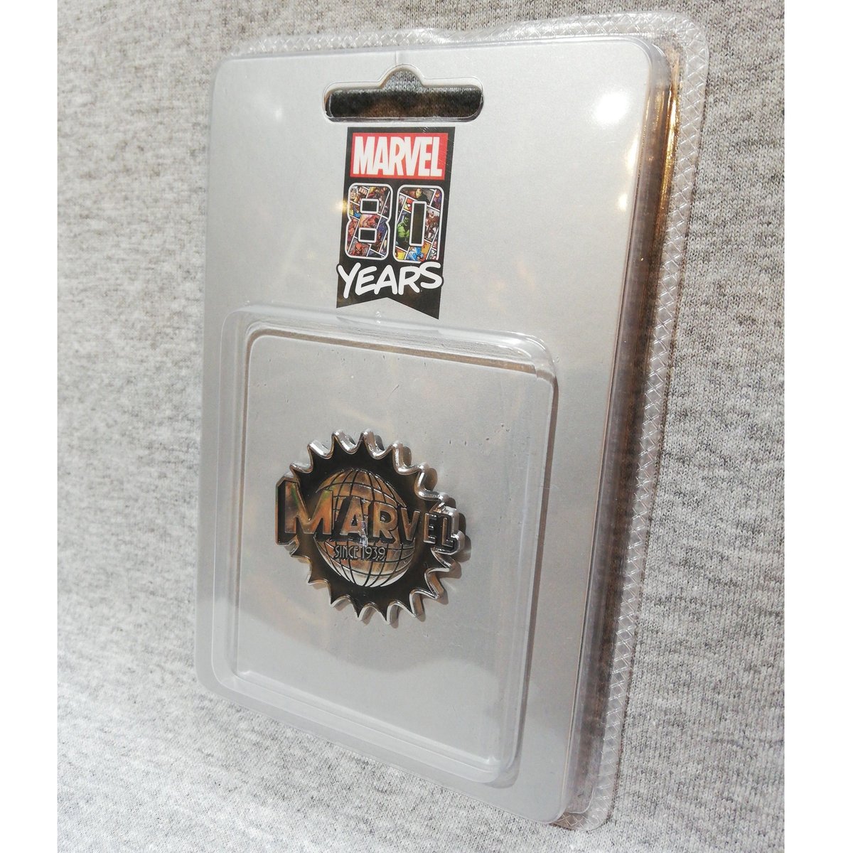 US直輸入】MARVEL Since 1939 ロゴ ピンバッチ マーベル 80Years US直輸入】MARVEL Since 1939 ロゴ ピンバッチ マーベル 80Years