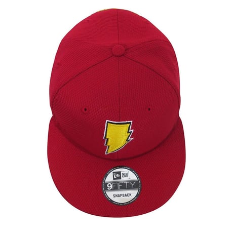 【USA直輸入】DC 　シャザム　 Shazam　シンボル　キャップ　9Fifty　スナップバック　ニューエラ　NEWERA　ベースボール　キャップ　帽子　DCコミックス