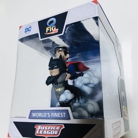 【USA直輸入】　DC 　ワールド　ファイネスト　Q-FiG　　フィギュア　PVC　スーパーマン　　バットマン　DCコミックス