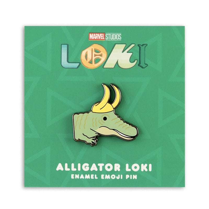USA直輸入】MARVEL ロキ ワニ アリゲーター LOKI ピンバッチ
