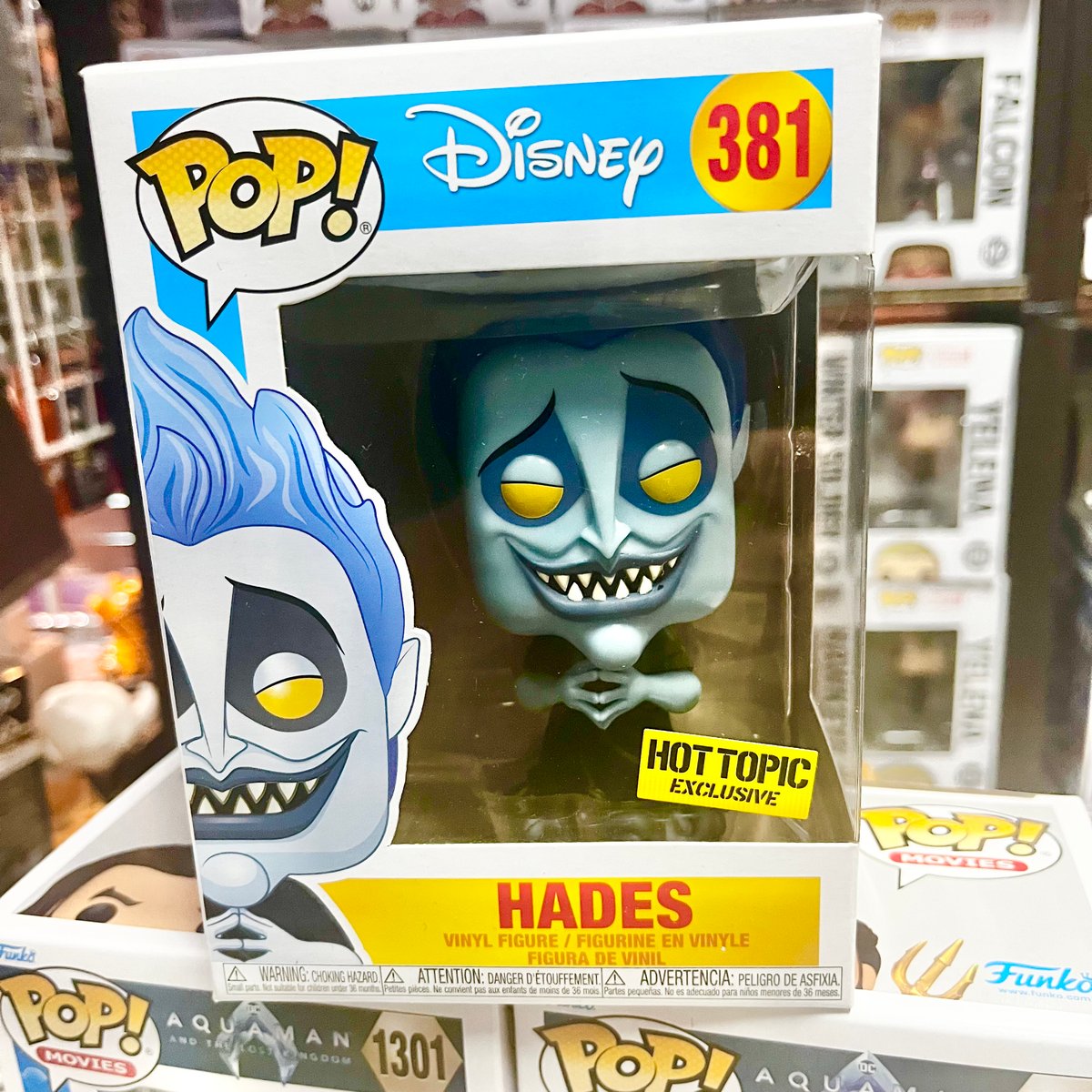 USA直輸入】POP！ DISNEY ヘラクレス ハデス HADES 381 限定品 ポップ