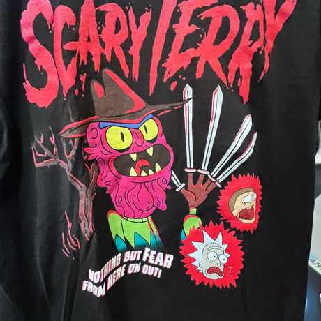 【USA直輸入】　 リック　＆　モーティ　Tシャツ　スケアリー　　Sサイズ　カートゥーン    Adventure Time  フレディ　エルム街の悪夢