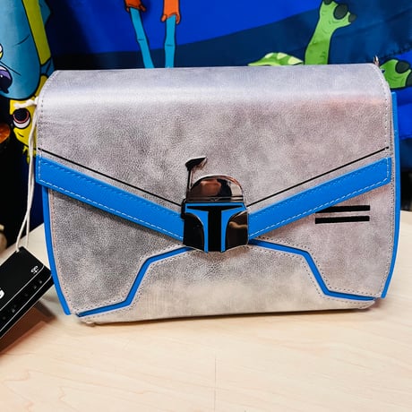 【USA直輸入】　ラウンジフライ　STARWARS　ジャンゴ　フェット　ショルダー　バッグ　スターウォーズ　LOUNGEFLY　ボバフェット