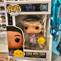 【USA直輸入】POP！ ディズニー　ウィッシュ　アーシャ　スター　1390　ポップ　フィギュア　FUNKO　ファンコ　DISNEY　WISH