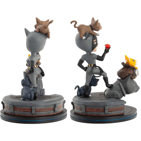 【USA直輸入】 DCコミックス　キャットウーマン　Q-FiG　Elite　フィギュア　PVC　DC　Qフィグ　Qfig　QMx　catwoman　ネコ　バットマン　クアンタムメカニックス