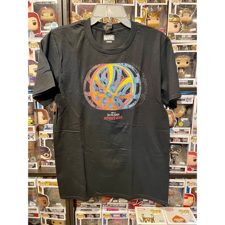 【USA直輸入】MARVEL　ドクター　ストレンジ　マルチバース　オブ　マッドネス　サンクタム　ロゴ　Tシャツ　マーベル　 映画　ベネディクト　カンバーバッチ　ワンダ