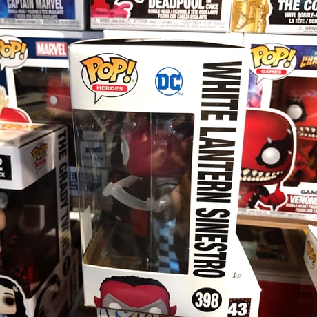 【USA直輸入】POP!　DC 　ホワイト　ランタン　シネストロ　398 FUNKO　ファンコ　フィギュア　　2021　サマーコンベンション　限定  グリーンランタン DCコミックス