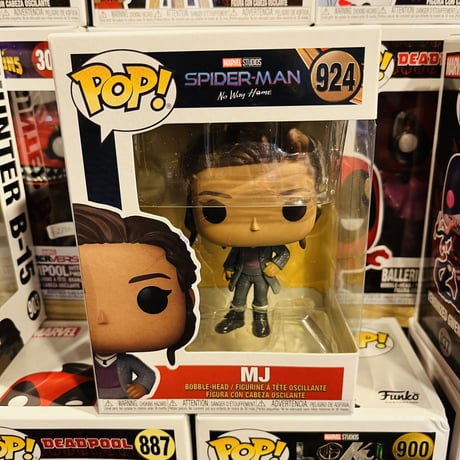【USA直輸入】POP!　MARVEL　スパイダーマン　ノーウェイホーム　MJ  924　FUNKO　ファンコ　フィギュア　マーベル　映画 　ゼンデイア　メリー・ジェーン・ワトソン