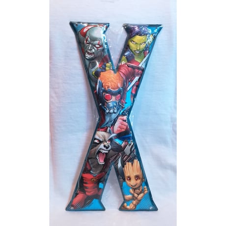 【USA直輸入】MARVEL　DC　アルファベット　ヒーロー 　ブリキ看板　文字　ロゴ　ブリキ　壁掛け　インテリア  マーベル　DCコミックス　ソー　ロキ　フラッシュ　ガーディアンズ