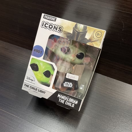 【USA直輸入】STAR WARS　ICONS #001　マンダロリアン　ザ チャイルド　ベイビー ヨーダ　ディズニー 　スターウォーズ　ディン ジャリン　グローグー　フォース　ルームライト　照明