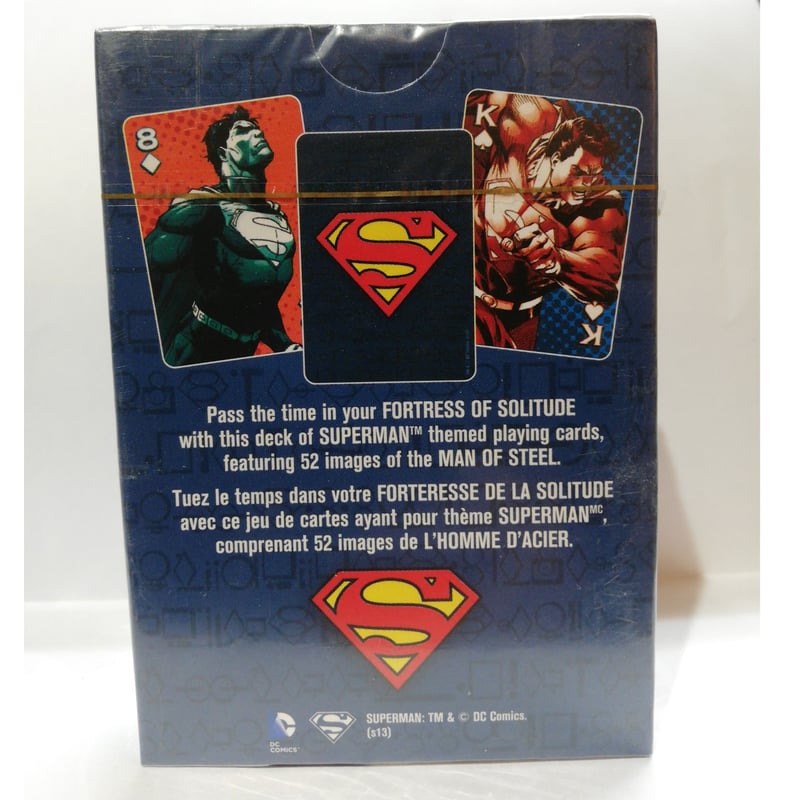 USA直輸入】DC スーパーマン Superman トランプ 52種類