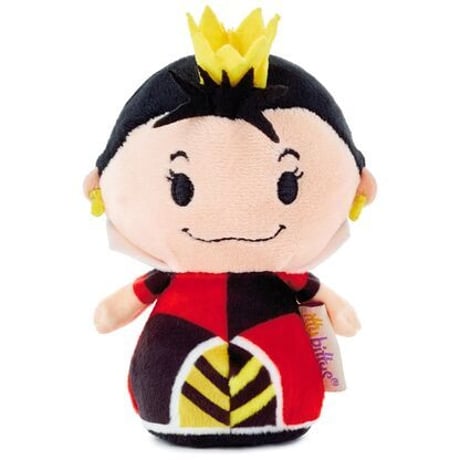 【USA直輸入】disney  不思議の国のアリス　ハートの女王　赤の女王　ぬいぐるみ　ittybittys　　約10ｃｍ　hallmark　ディズニー　プリンセス