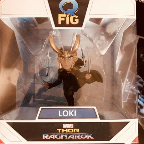 【USA直輸入】　MARVEL　ロキ　Q-FiG　マイティソー　バトルロイヤル　フィギュア　PVC　ラグナロク　ソー　LOKI