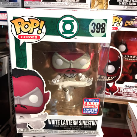 【USA直輸入】POP!　DC 　ホワイト　ランタン　シネストロ　398 FUNKO　ファンコ　フィギュア　　2021　サマーコンベンション　限定  グリーンランタン DCコミックス