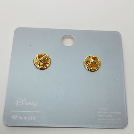 【USA直輸入】DISNEY　チップ　デール　エナメル　ピン　2個セット　ピンズ　ピンバッジ　ディズニー　Chip N Dale　チップ＆デール