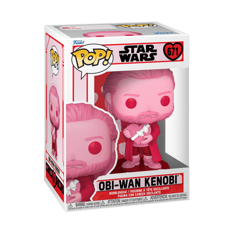【USA直輸入】POP!　スターウォーズ　オビ ワン ケノービ　バレンタイン　671 　スカイウォーカー　ファンコ　フィギュア　ポップ　STARWARS