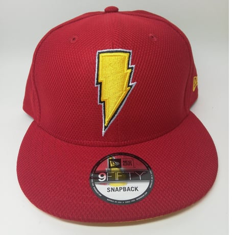 【USA直輸入】DC 　シャザム　 Shazam　シンボル　キャップ　9Fifty　スナップバック　ニューエラ　NEWERA　ベースボール　キャップ　帽子　DCコミックス