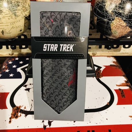 【USA直輸入】スタートレック　クリンゴン 　ネクタイ　シルク　cufflinks　カフリンクス　star trek　アパレル　スーツ