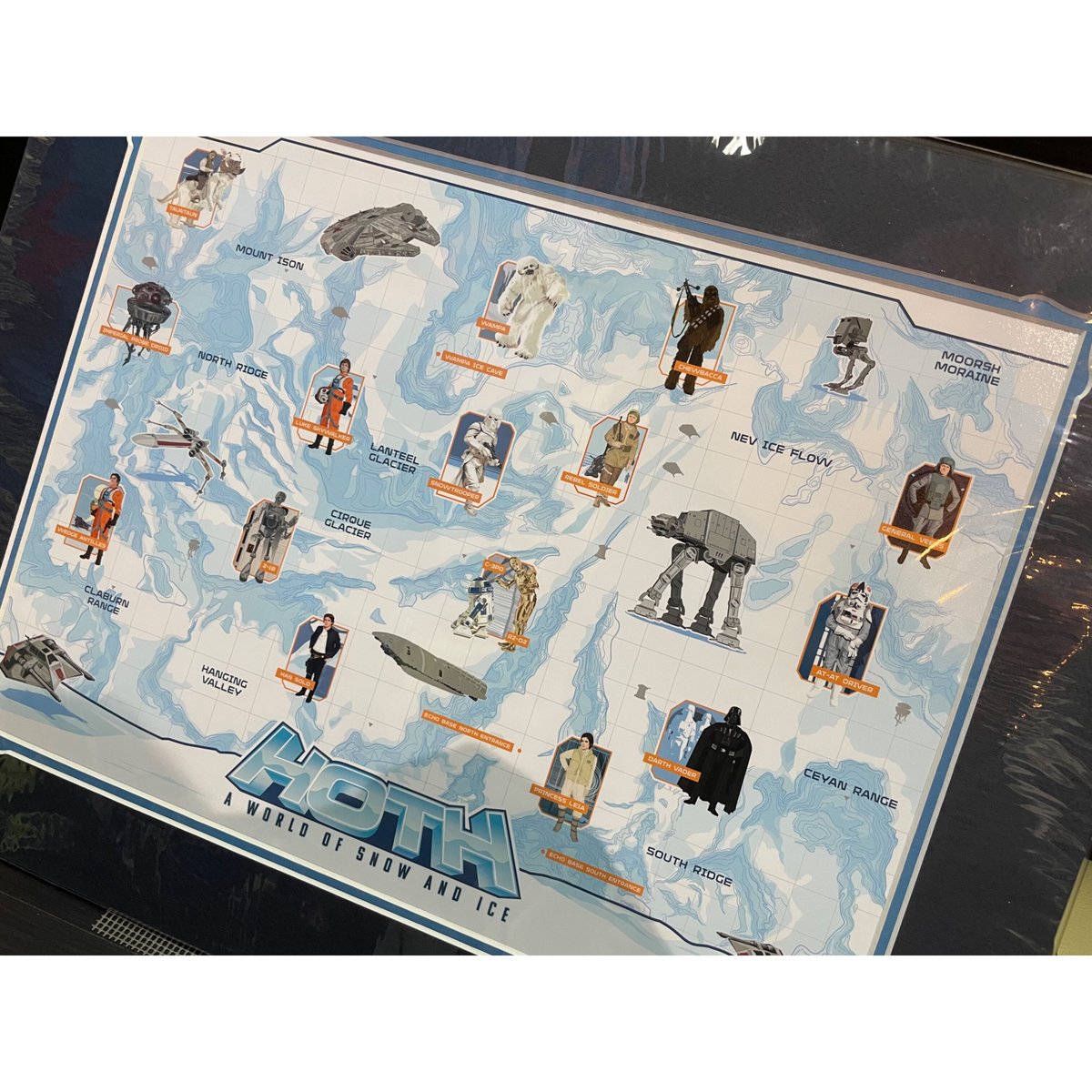 スターウォーズ 氷の惑星hoth マグカップ STAR WARS 帝国の逆襲氷の