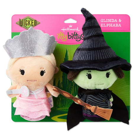 ※ご予約商品・【USA直輸入】 映画　ウィキッド　Wicked　2人の魔女　 ぬいぐるみ　セット　 ittybittys　約10ｃｍ　ホールマーク 　グリンダ　エルファバ　永遠の約束
