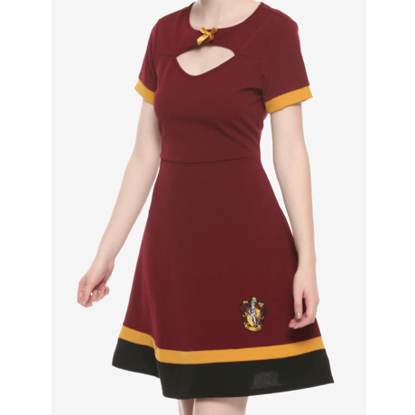 【USA直輸入】HarryPotter　ハリーポッター　グリフィンドール　ロゴ　ワンピース　ドレス　ホグワーツ魔法魔術学校　アパレル