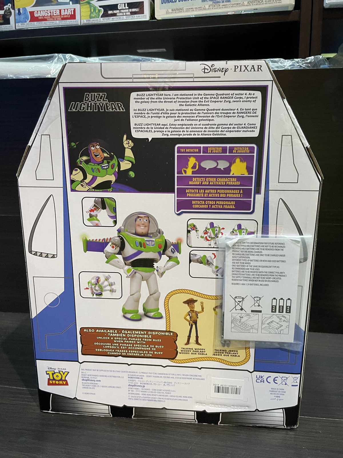 USA直輸入】DISNEY トイストーリー バズライトイヤー USA直輸入】DISNEY トイストーリー バズライトイヤー
