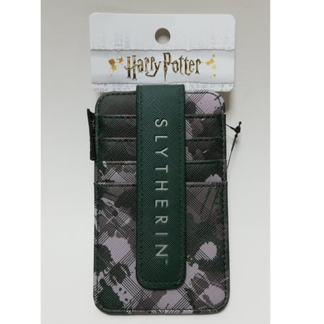 【USA直輸入】HarryPotter　ハリーポッター　ホグワーツ　スリザリン　紋章　カードホルダー　カード ケース　IDケース　ハリー　セブルス・スネイプ　ヘビ