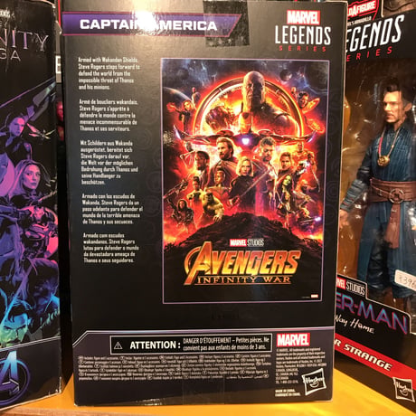 【USA直輸入】 MARVEL　キャプテンアメリカ　インフィニティ　ウォー　６インチ　アクションフィギュア　レジェンド 　マーベル　アベンジャーズ　インフィニティサーガ