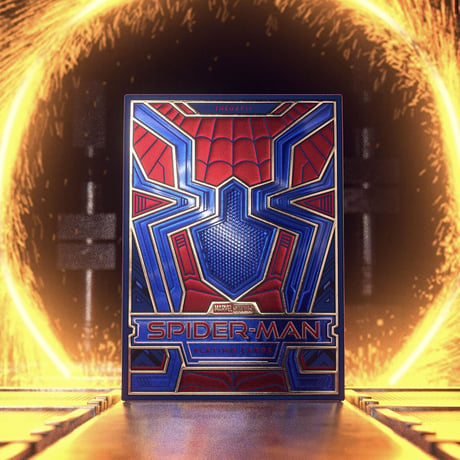 【USA直輸入】MARVEL　スパイダーマン　ノーウェイホーム　プレイングカード　トランプ　カード　theory11　セオリー11　マジック　マーベル　spiderman　トムホ
