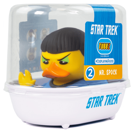 【USA直輸入】STAR TREK　スタートレック　Spock　スポック　コレクタブル　ダック　TUBBZ　フィギュア　映画　movie　ラバーダック　アヒル　スタトレ　TOS　宇宙大作戦