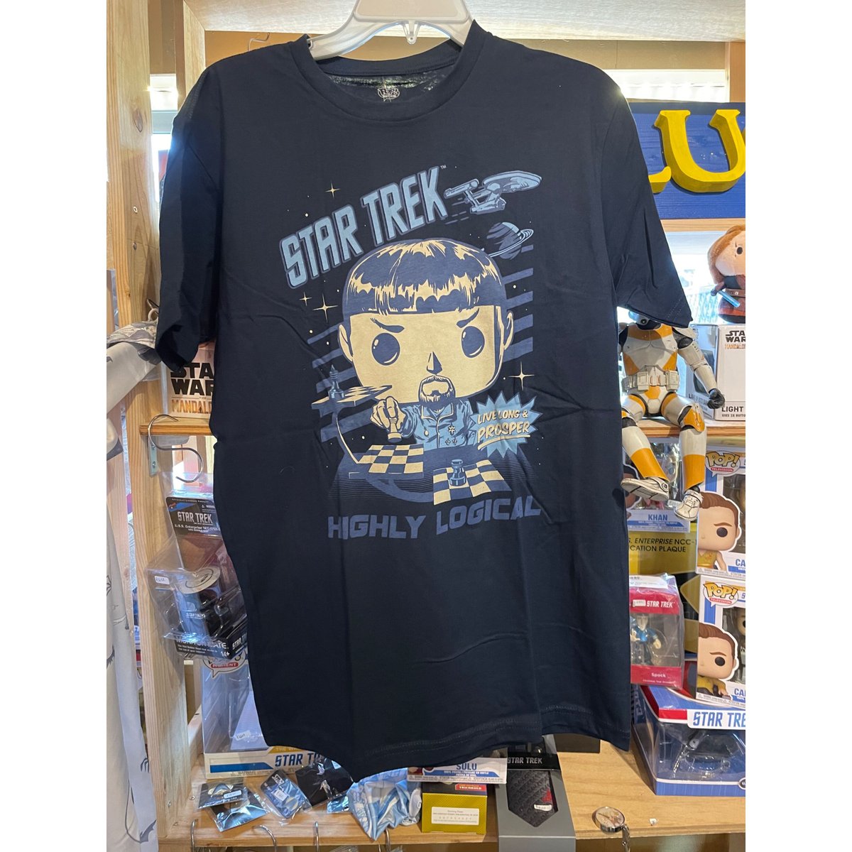USA直輸入】スタートレック 宇宙大作戦 TOS スポック Tシャツ USA直輸入】スタートレック 宇宙大作戦 TOS スポック Tシャツ